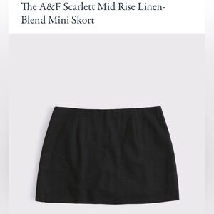 Abercrombie linen skirt